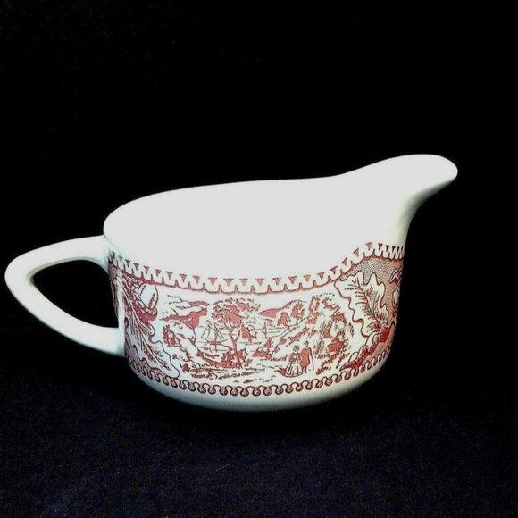 Royal Memory Lane Creamer Pitcher China  Pour Milk Pottery Dinnerware Vintage - Picture 1 of 6